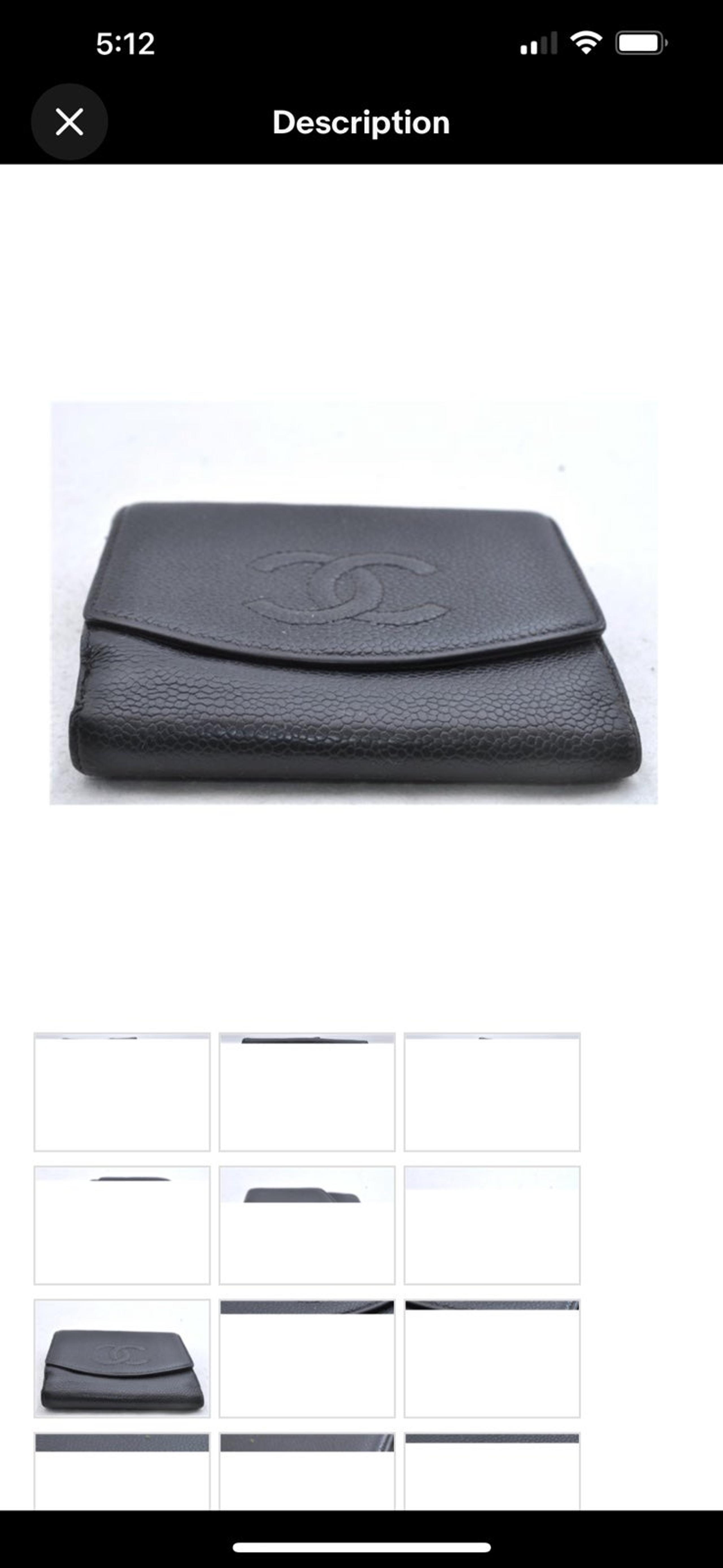 Chanel bifold wallets for women