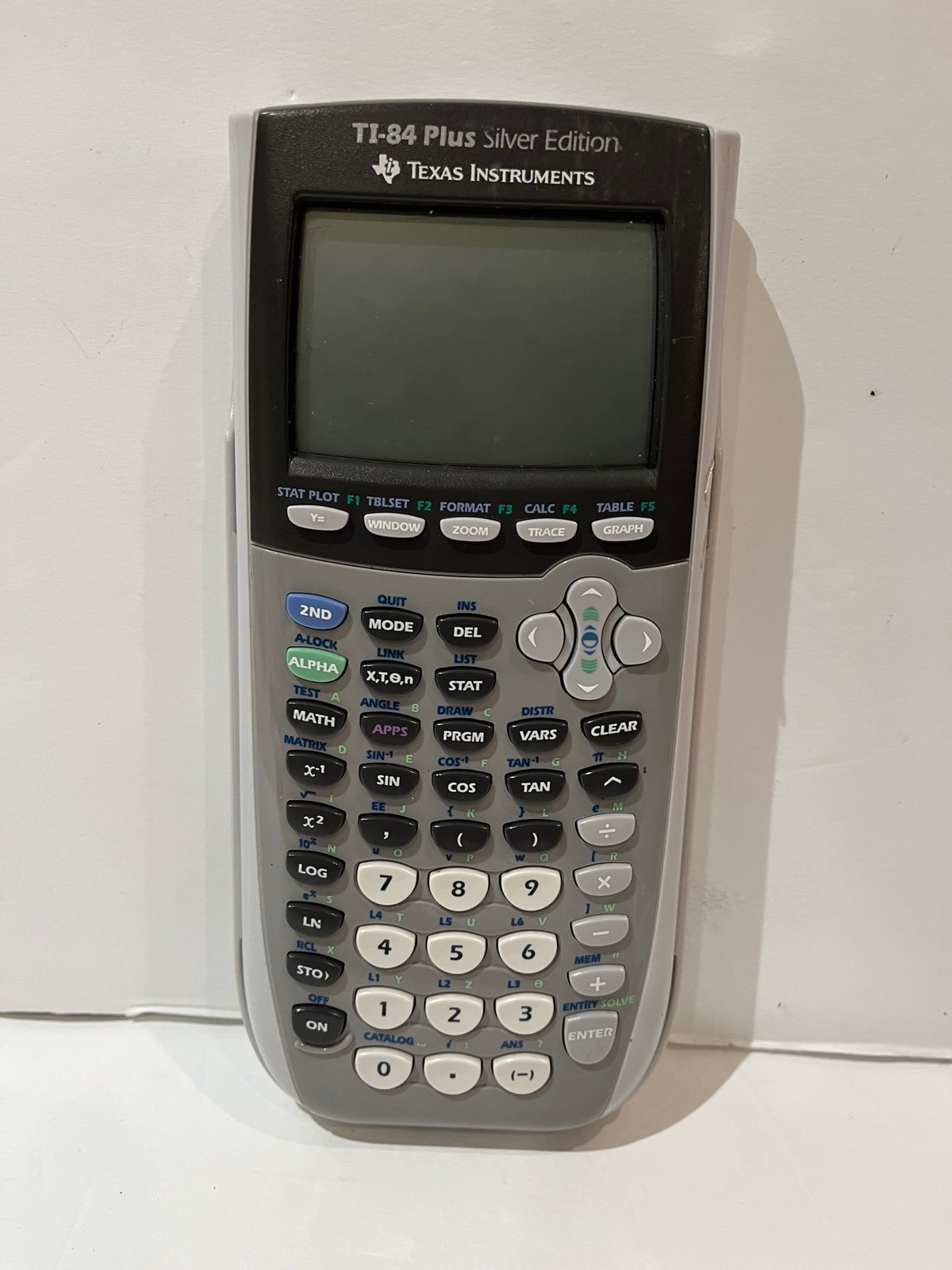 TI-84 Plus Silver Edition Texas Instruments Tested and in working Condition