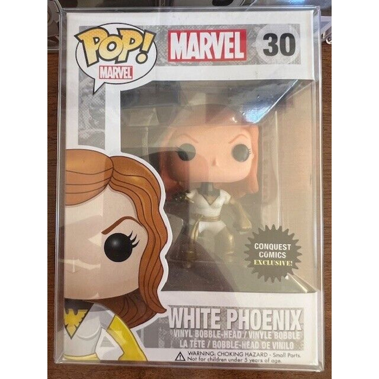 Funko POP! Marvel: White Phoenix #30 - Conquest Comics Exclusive! RETIRED X-Men