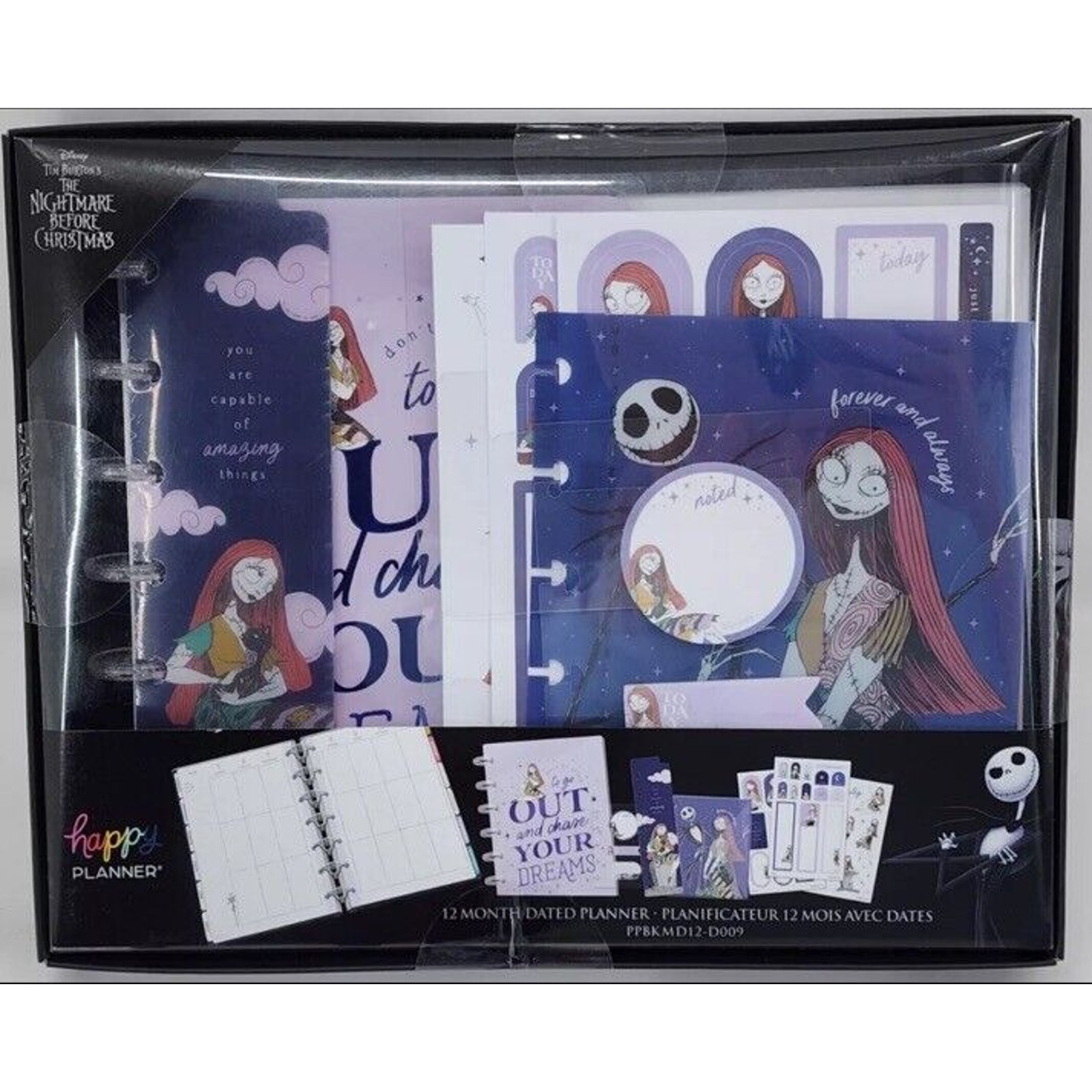 Disney Nightmare Before Christmas Sally The Happy Planner Mini 2023 Planner Kit