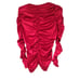 Nwt Marc New York Andrew Marc silk red long sleeve Blouse top M
