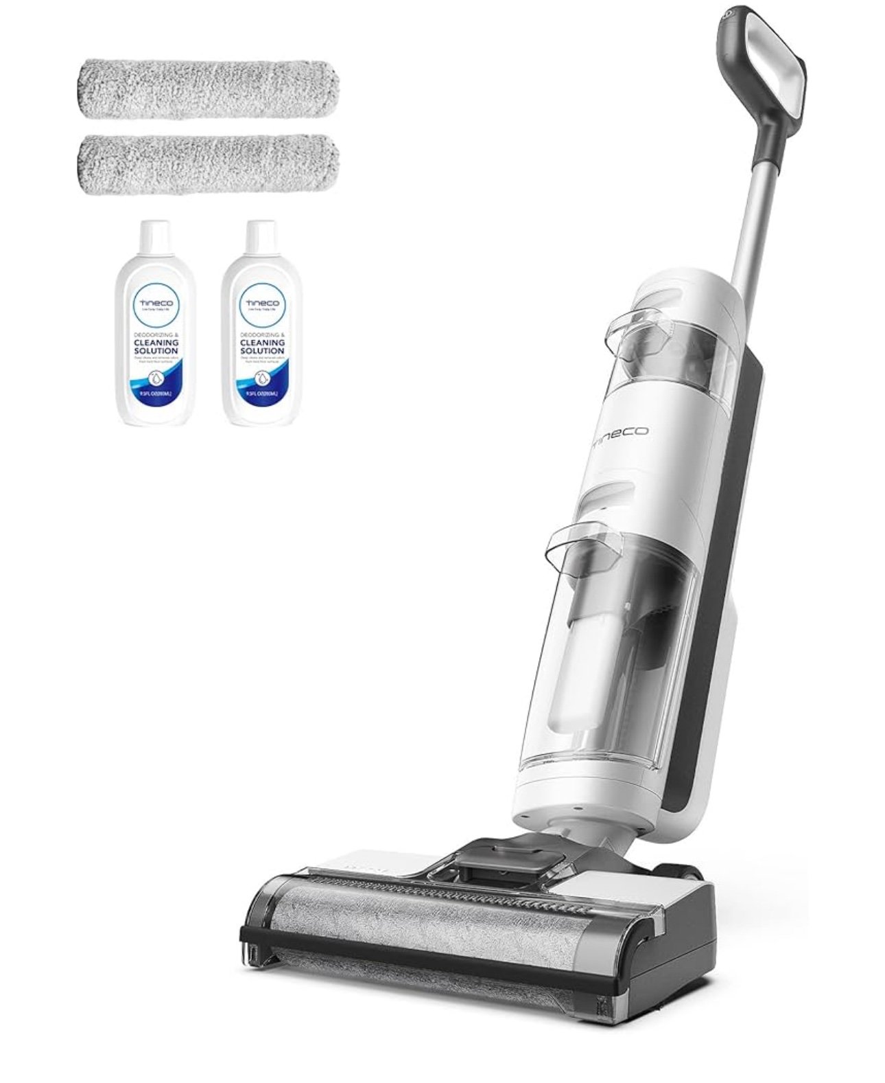 Tineco iFLOOR 3 Breeze Complete Wet Dry Vacuum Cordless Floor Cleaner and Mop On
