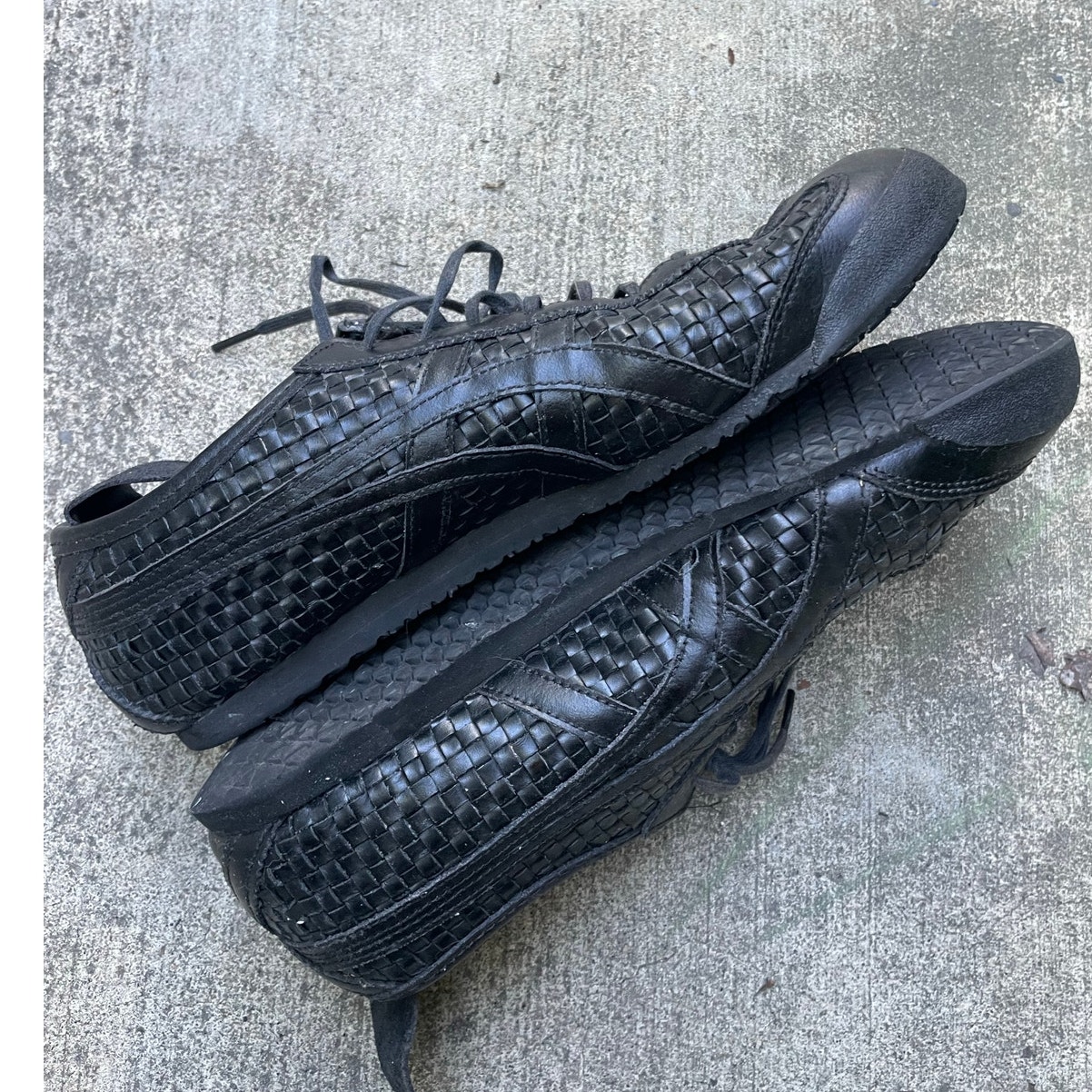 Onitsuka Tiger  Mexico 66 Black Shoe Sneaker TH6ML-9090 US Size 8