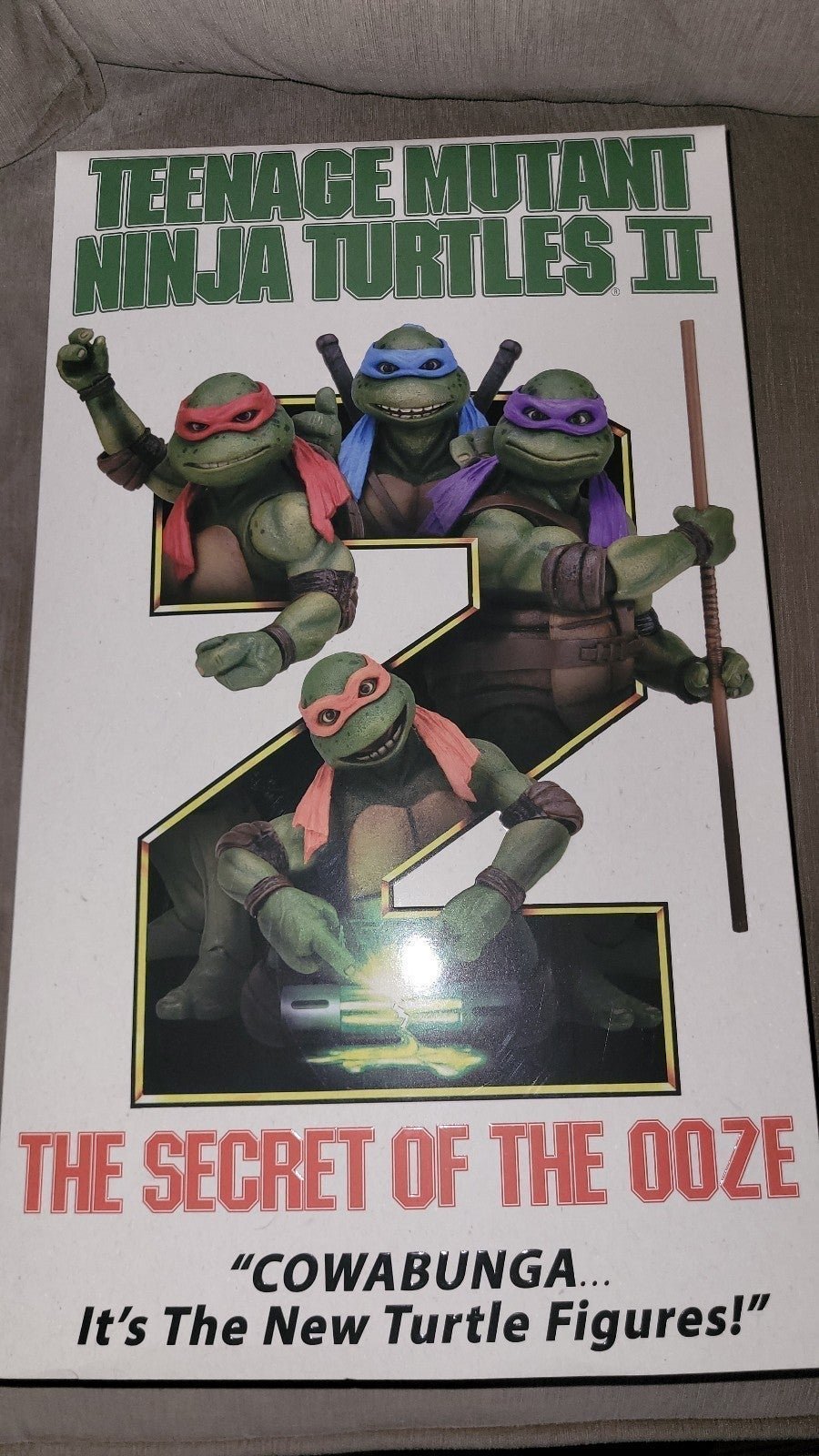 Neca Teenage Mutant Ninja Turtles Secret of the Ooze 4pk Set