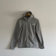Women's The North Face Hooded Sweater Style Zip-Front Jacket Size Medium