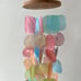 Rainbow Wind Chimes for Outside - Colorful Sea Glass