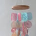 Rainbow Wind Chimes for Outside - Colorful Sea Glass