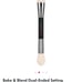 ❗️“PRICE IS FIRM”❗️Two huda beauty brush
