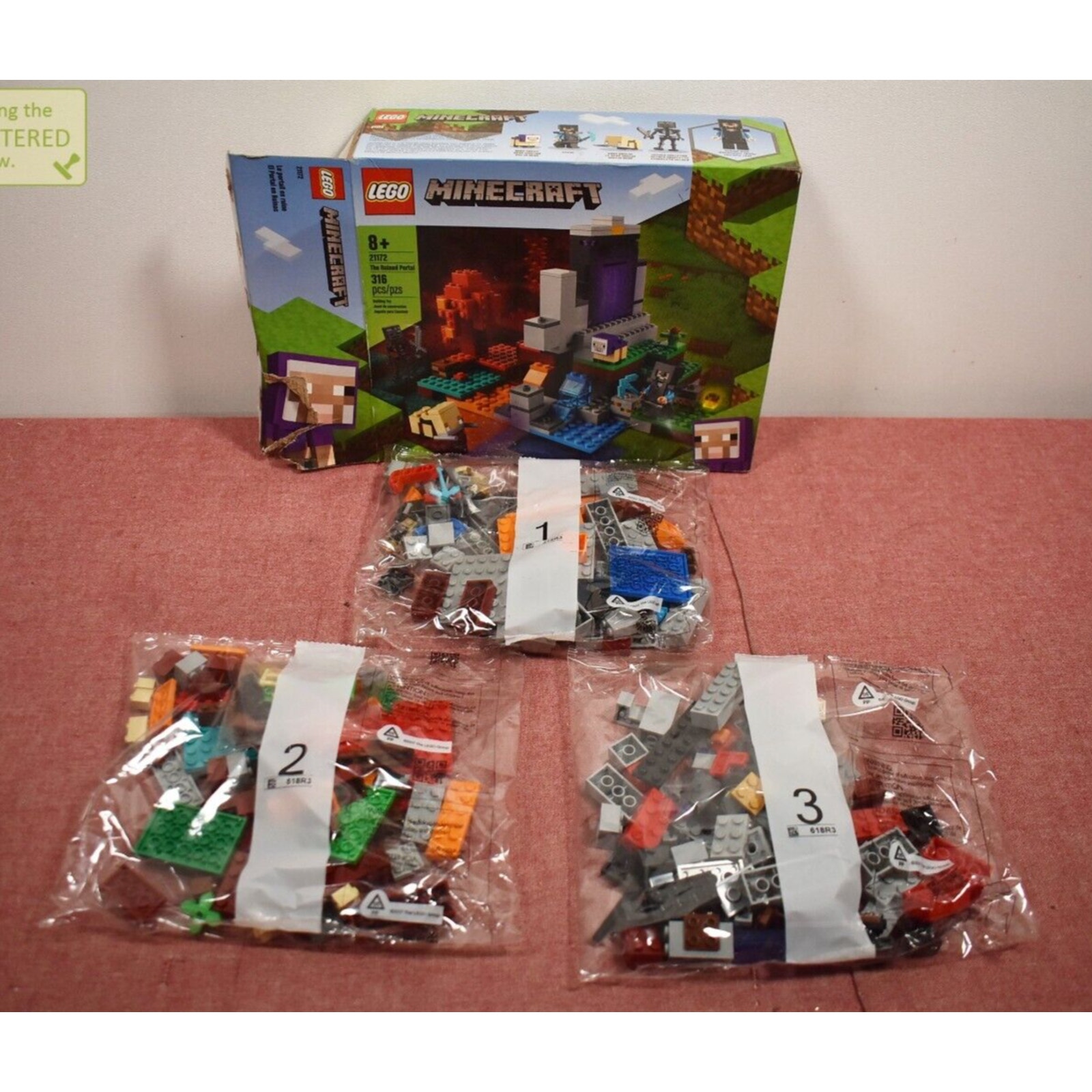 LEGO Minecraft The Ruined Portal 21172