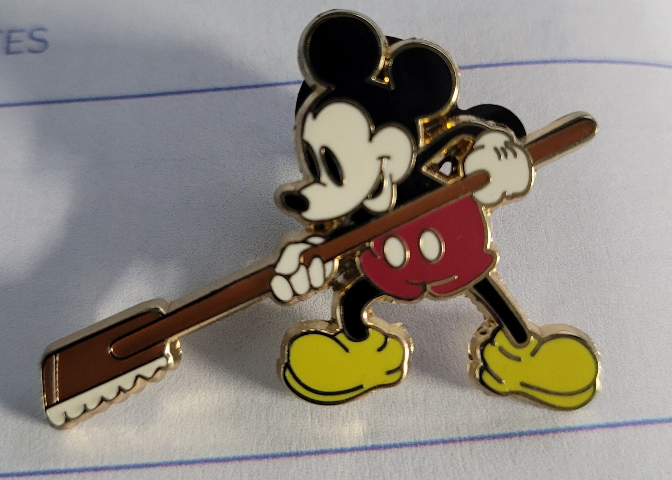 Mickey Custodial Disney Pin With FAC