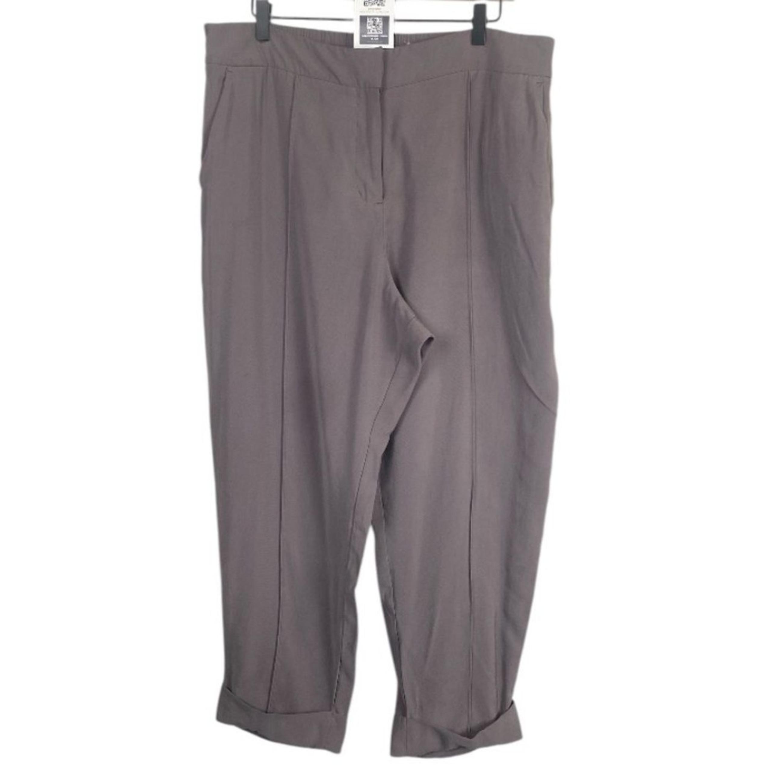 NINE WEST Gray Cropped Pants Capris / XL