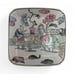 Vintage 70s Hand-Painted Macau Porcelain Plate – Chinese Export Decorative Dish