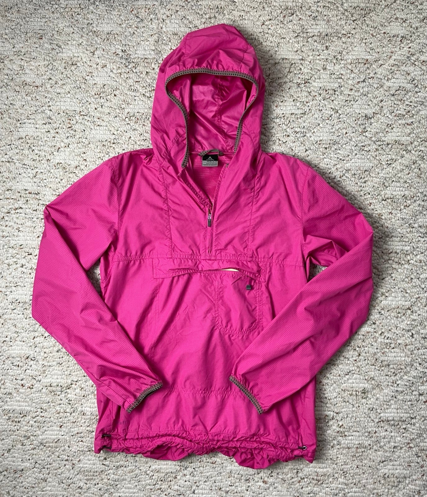 Vintage Nike Sz Med Women’s ACG Anorak 1/4 Zip Jacket Pink 289990-680 Nike Fit