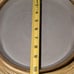 Monmouth Vintage 10 Brown and Tan Pottery Pie Plate