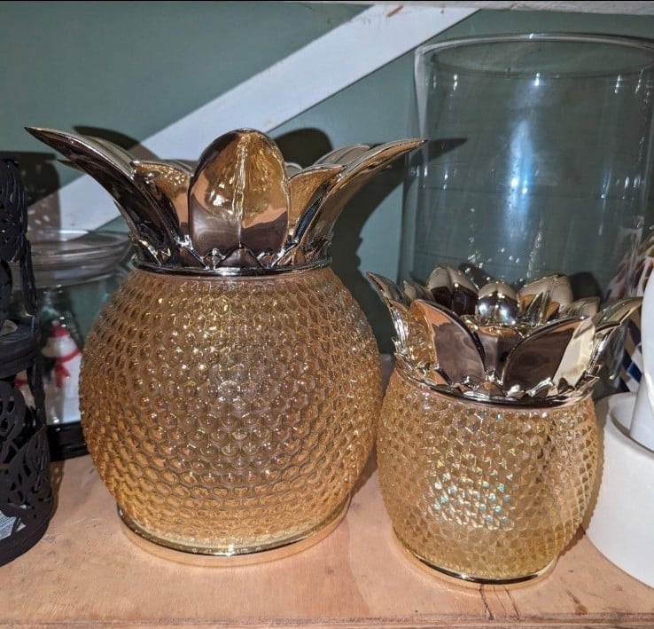 BBW Pineapple 3w Candle Pedestal & Soap Holder
