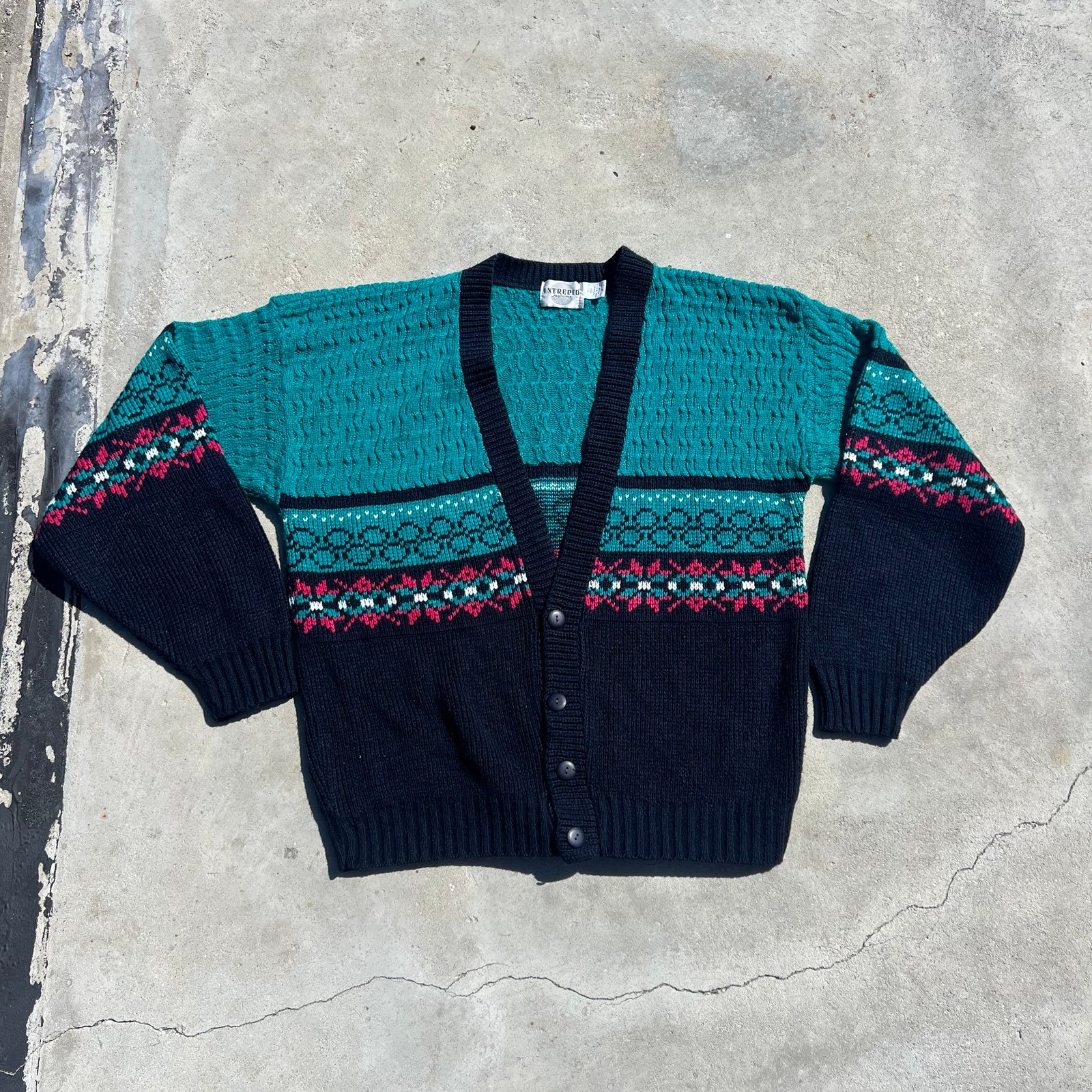 Vintage 90s Knit Cardigan