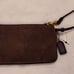 Like-New Vintage & Rare 90's Coach Suede Wristlet