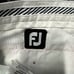 Footjoy FJ Mens Colorful Plaid Flat Front Golf Shorts Pink Green Size 38