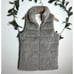 EVEREVE Gray Furry Vest