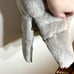 EVEREVE Gray Furry Vest