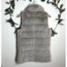 EVEREVE Gray Furry Vest