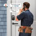 Keyless Entry Door Lock with Keypad - Smart Deadbolt Lock for Front Door w/keys