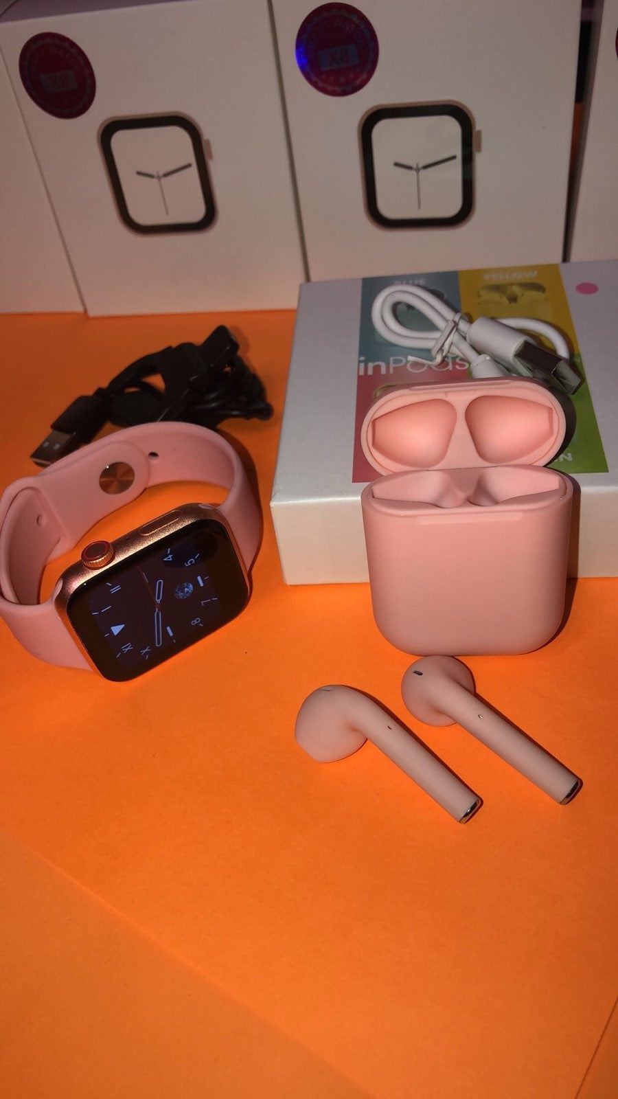 Roses golden sports tech & music set