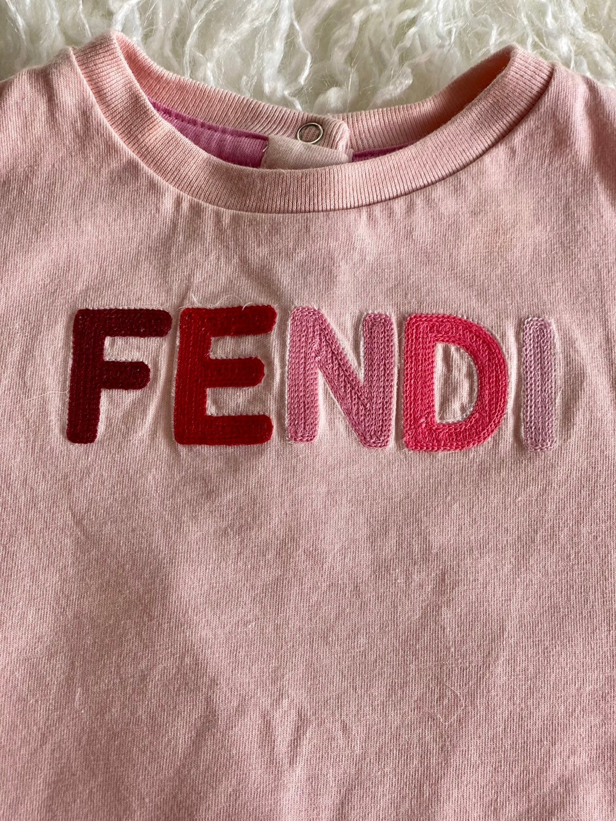 Fendi logo T- shirt kids