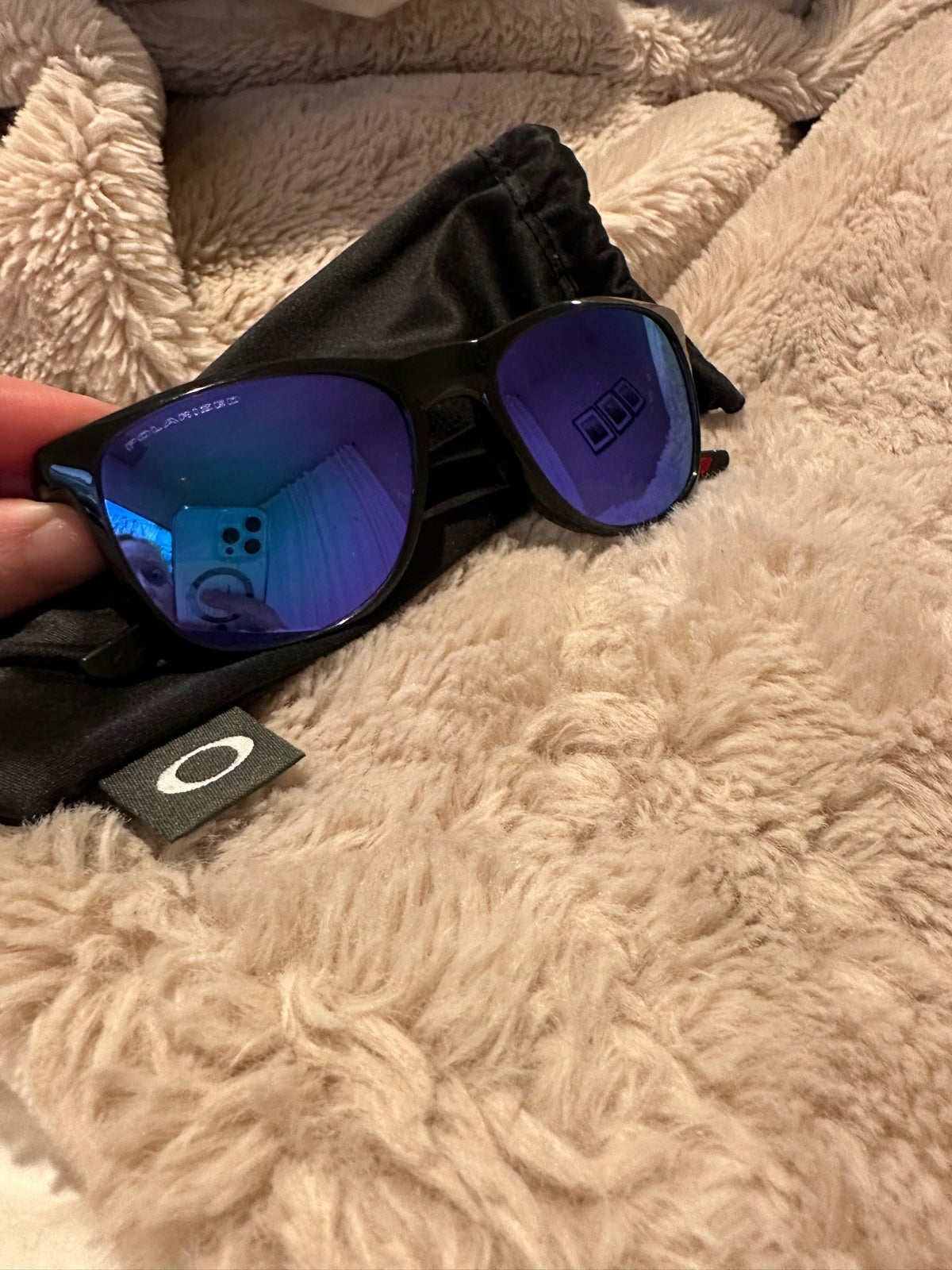 Oakley trillbe x violet iridium cheap polarized