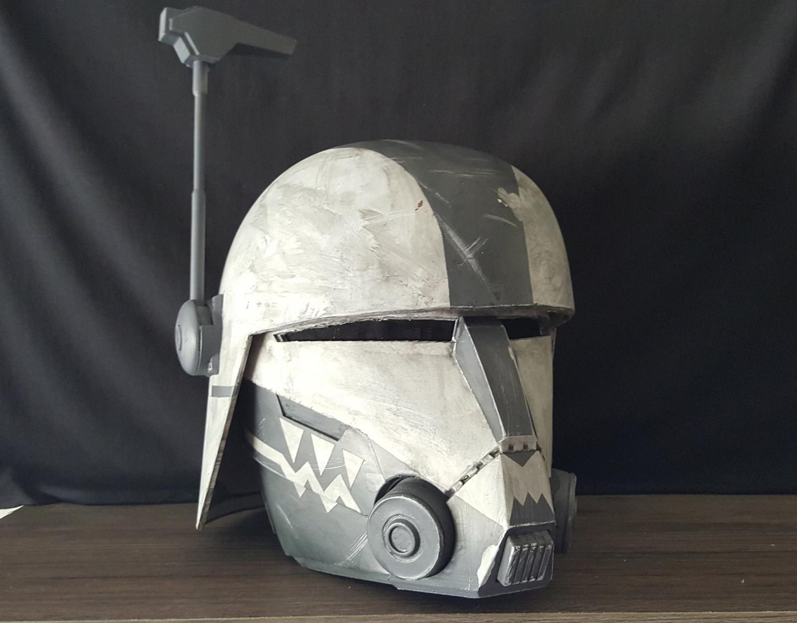 Desert Wolffe Clone Trooper Helmet - DIY