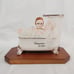 Honeymoon Kiss Couple In The Bathtub Vintage Music Box