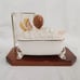 Honeymoon Kiss Couple In The Bathtub Vintage Music Box