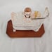 Honeymoon Kiss Couple In The Bathtub Vintage Music Box