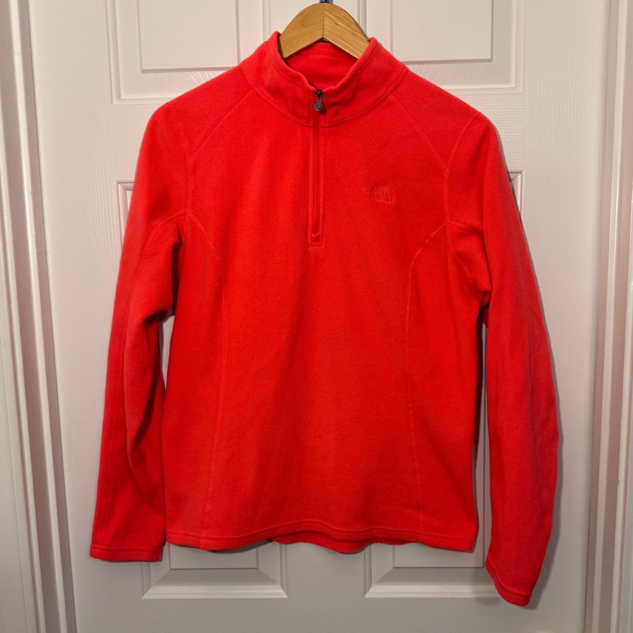 The North Face Fleece 1/4 Zip Jacket Women’s Size Medium Casual Regular Fit