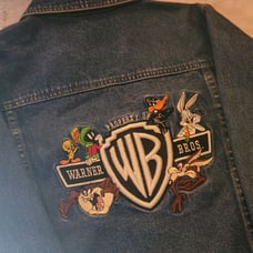 denim jacket Warner Brothers wb