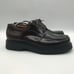 Bass QM10 Chunky Brown Men's size 11.5M Oxford Lace Up Leather Shoes Italy