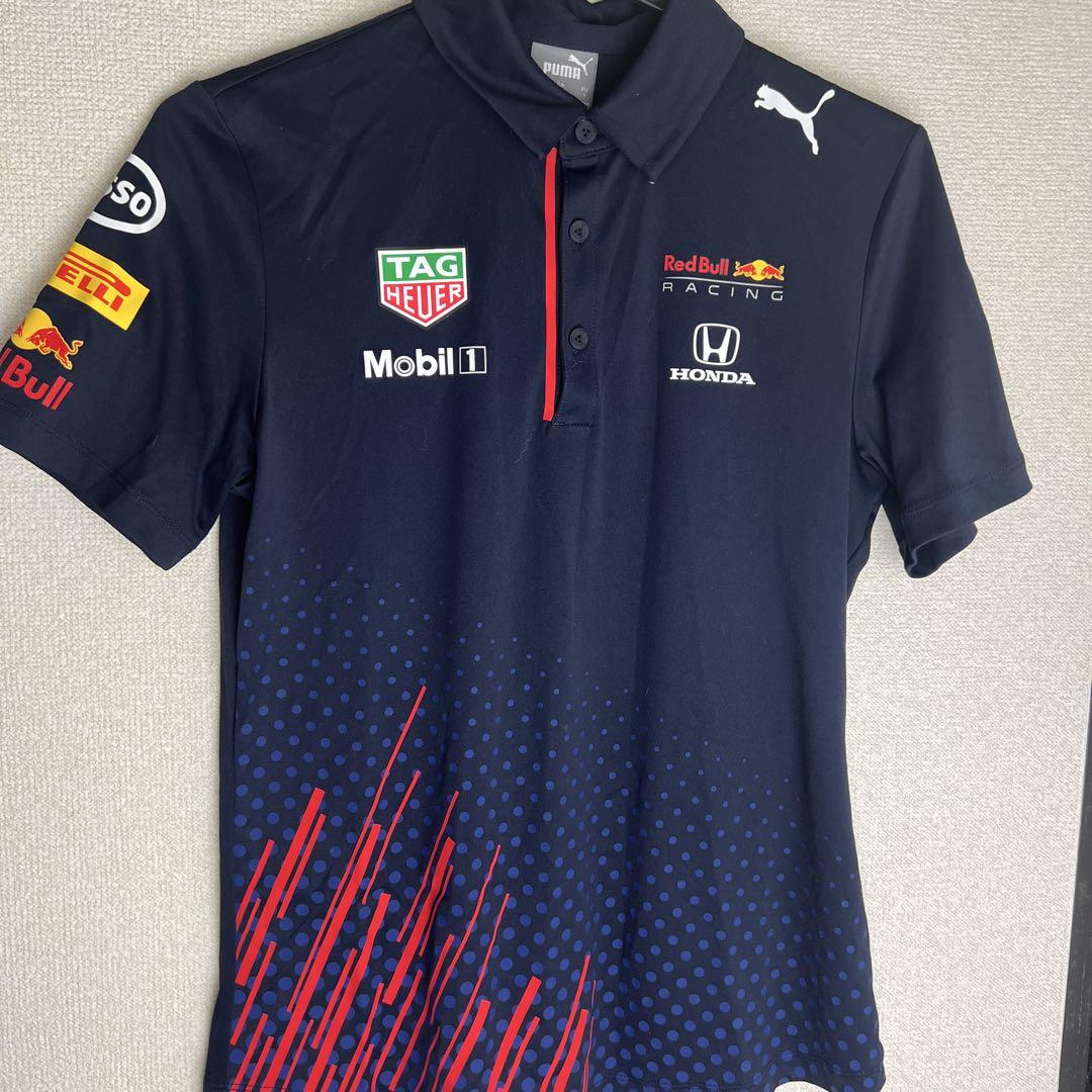 PUMA Red Bull Racing Polo Shirt, Size S, Navy