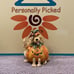 Blue Sky Clayworks PUMPKIN DOG Tealight Holder