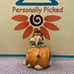 Blue Sky Clayworks PUMPKIN DOG Tealight Holder