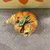 Blue Sky Clayworks PUMPKIN DOG Tealight Holder