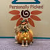 Blue Sky Clayworks PUMPKIN DOG Tealight Holder