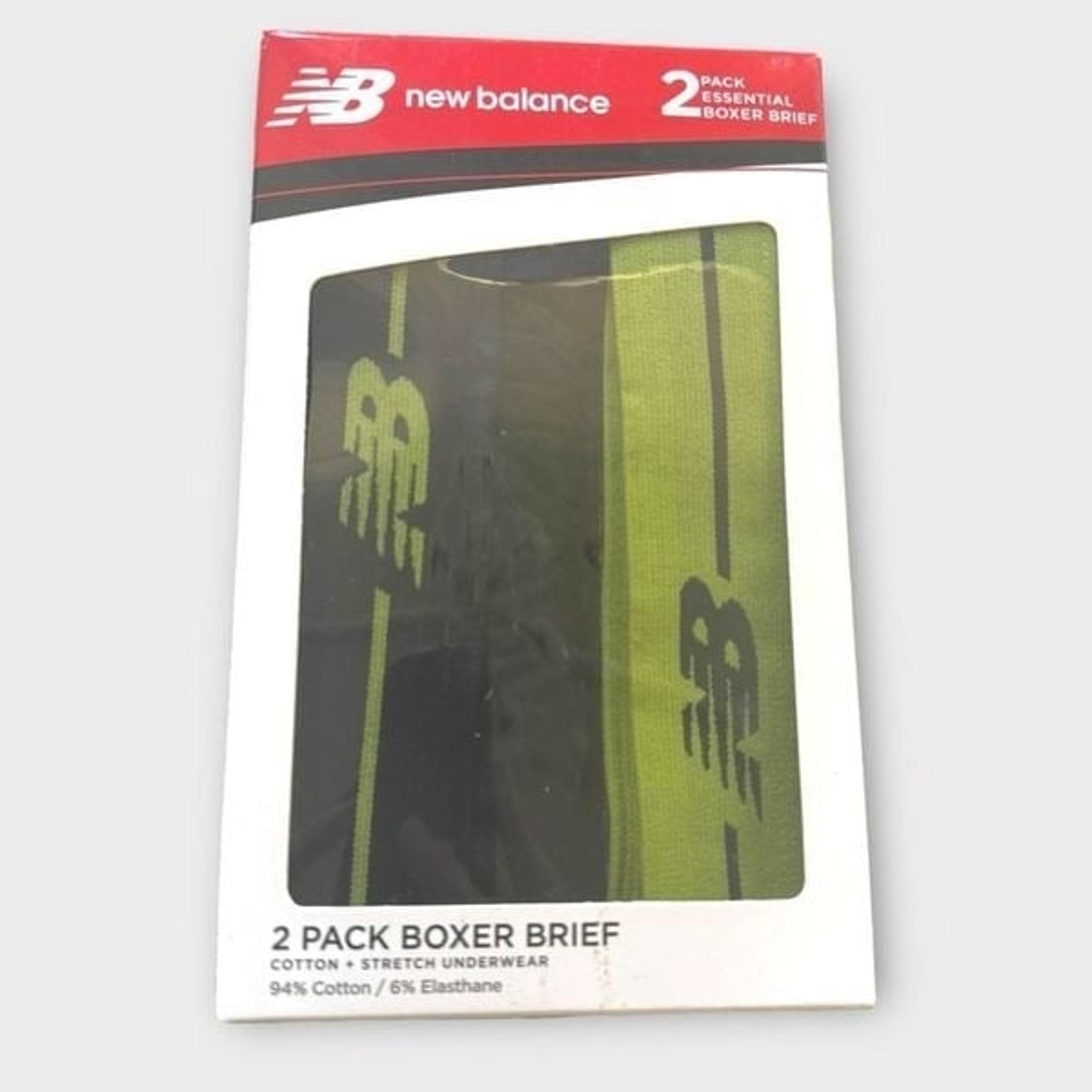 New Balance 2-pack Men’s Boxer Briefs Inseam 6” size small