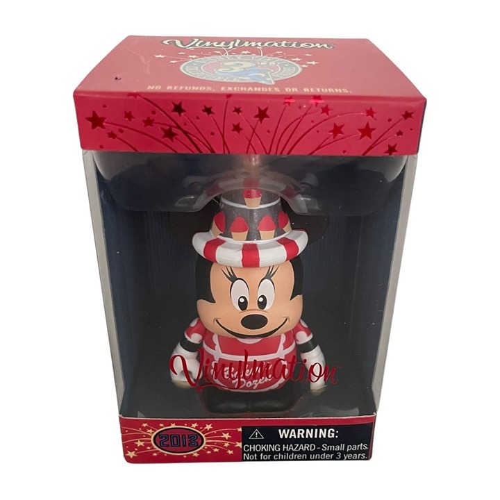 Disney 2013 Poster Art Series February Minnie Mouse Bakers Dozen Vinylmation