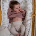 Full Body Silicone Vinyl Reborn Baby Dolls Anatomically Correct Girl 18 Inches