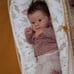 Full Body Silicone Vinyl Reborn Baby Dolls Anatomically Correct Girl 18 Inches