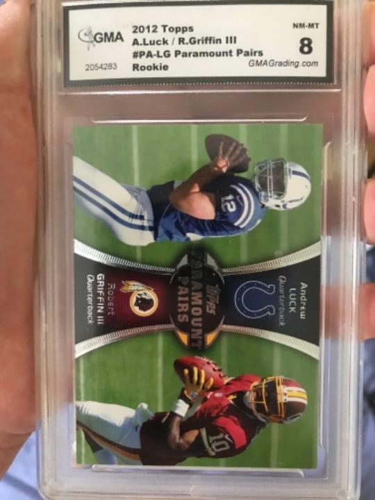 Gma 8 Andrew Luck/Robert Griffin