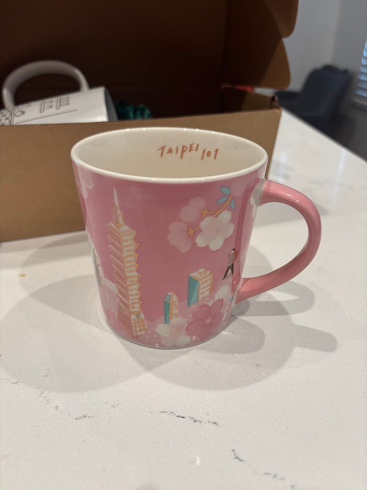 Starbucks Mug 14 oz Collection Taipei 101 SKU #3088650