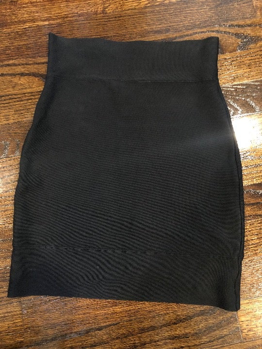 BCBGMAXAZRIA Black Bandage Skirt