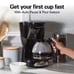 Hamilton Beach Programmable Coffee Maker, 12 Cups, Black