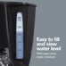 Hamilton Beach Programmable Coffee Maker, 12 Cups, Black
